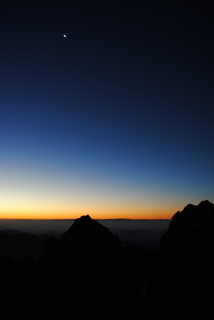 They really weren't joking around about the sunsets.