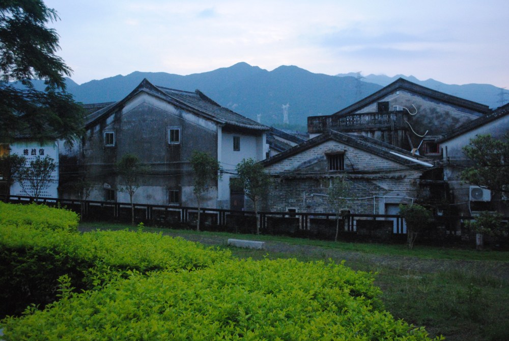 The view from one of my sunset wanders through the village